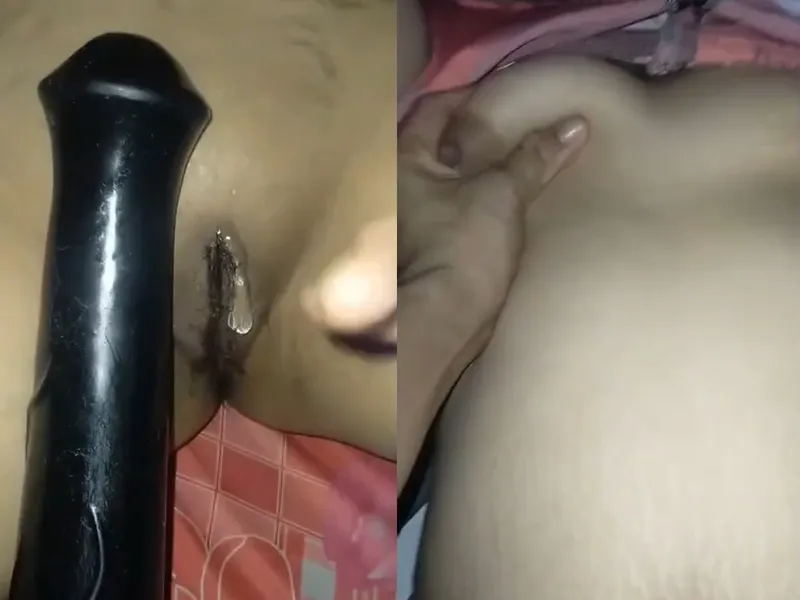 Bạn gái xinh tươi vú to bướm múp thẩm du bằng sextoy cực sướng